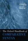 The Oxford Handbook of Comparative Syntax - Book