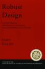 Robust Design : A Repertoire of Biological, Ecological, and Engineering Case Studies - Book