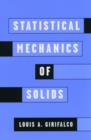 Statistical Mechanics of Solids - Book