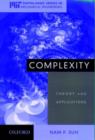 Complexity : Theory and Applications - Book