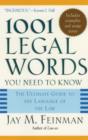 1001 Legal Words You Need to Know : The Ultimate Guide to the Language of the Law - Book