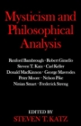 Mysticism and Philosophical Analysis - Book