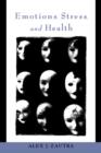 Emotions, Stress, and Health - Book