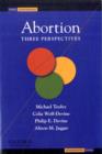 Abortion : Three Perspectives - Book