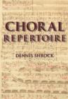 Choral Repertoire - Book