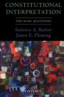 Constitutional Interpretation : The Basic Questions - Book