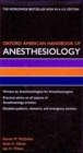 Oxford American Handbook of Anesthesiology book and PDA bundle - Book