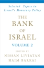 The Bank of Israel : Volume 2: Selected Topics in Israel's Monetary Policy - eBook