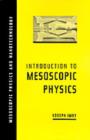 Introduction to Mesoscopic Physics - eBook