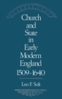Church and State in Early Modern England, 1509-1640 - eBook