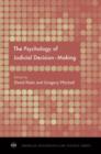 The Psychology of Judicial Decision Making - Book