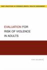 Evaluation for Risk of Violence in Adults - Book