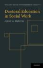 Doctoral Education in Social Work - Book