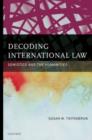 Decoding International Law : Semiotics and the Humanities - Book