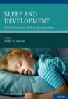 Sleep and Development : Familial and Socio-Cultural Considerations - Book