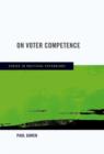 On Voter Competence - Book