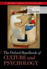 The Oxford Handbook of Culture and Psychology - Book