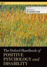 The Oxford Handbook of Positive Psychology and Disability - Book