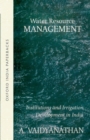 Water Resource Management : Institutions and Development in India - Book