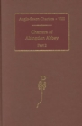 Anglo-Saxon Charters : Charters of Abingdon Abbey v. 8, Pt. 2 - Book