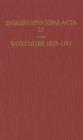 English Episcopal Acta 33, Worcester 1062-1185 - Book