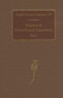 Charters of Christ Church Canterbury : Part 1 - Book