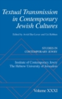 Textual Transmission in Contemporary Jewish Cultures - Book
