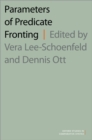 Parameters of Predicate Fronting - eBook