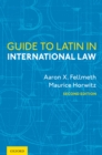 Guide to Latin in International Law - eBook