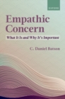 Empathic Concern : What It Is and Why It's Important - Book