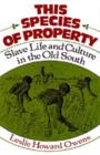 This Species of Property : Slave Life and Culture in the Old South - eBook