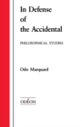 In Defense of the Accidental (Apologie des Zuf?lligen) : Philosophical Studies - eBook