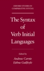 The Syntax of Verb Initial Languages - eBook