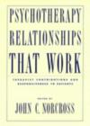 Psychotherapy Relationships that Work : Therapist Contributions and Responsiveness to Patients - eBook