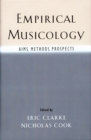 Empirical Musicology : Aims, Methods, Prospects - eBook