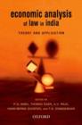 Economic Analysis of India Law in India - Book