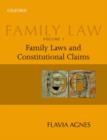 Law, Justice, and Gender : Family Law and Constitutional Provisions in India - Book