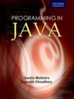 Programming in Java - Book