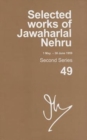 Selected Works of Jawaharlal Nehru (1 May-30 June 1959) : Second series, Vol. 49 - Book