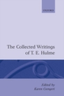 The Collected Writings of T. E. Hulme - Book