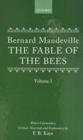 The Fable of the Bees: Or Private Vices, Publick Benefits - Book