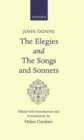 Elegies and the Songs and Sonnets - Book