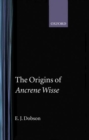 The Origins of 'Ancrene Wisse' - Book