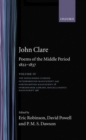 John Clare: Poems of the Middle Period, 1822-1837 : Volume IV - Book