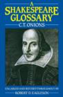 A Shakespeare Glossary - Book