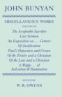 The Miscellaneous Works of John Bunyan: The Miscellaneous Works of John Bunyan : Volume XII - Book