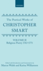 The Poetical Works of Christopher Smart: Volume II. Religious Poetry, 1763-1771 - Book