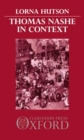 Thomas Nashe in Context - Book