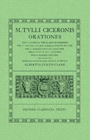 Cicero Orationes. Vol. IV : (Quinct., Rosc. Com., Caec., Leg. Agr., Rab. Perduell., Flacc., Pis., Rab. Post.) - Book