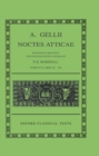 Aulus Gellius Noctes Atticae Volume II : (Books 11-20) - Book